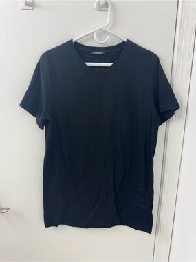 Balmain Men’s Black Crew Neck T-Shirt